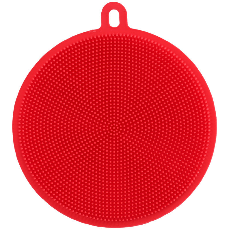 Silicone dishwashing brush