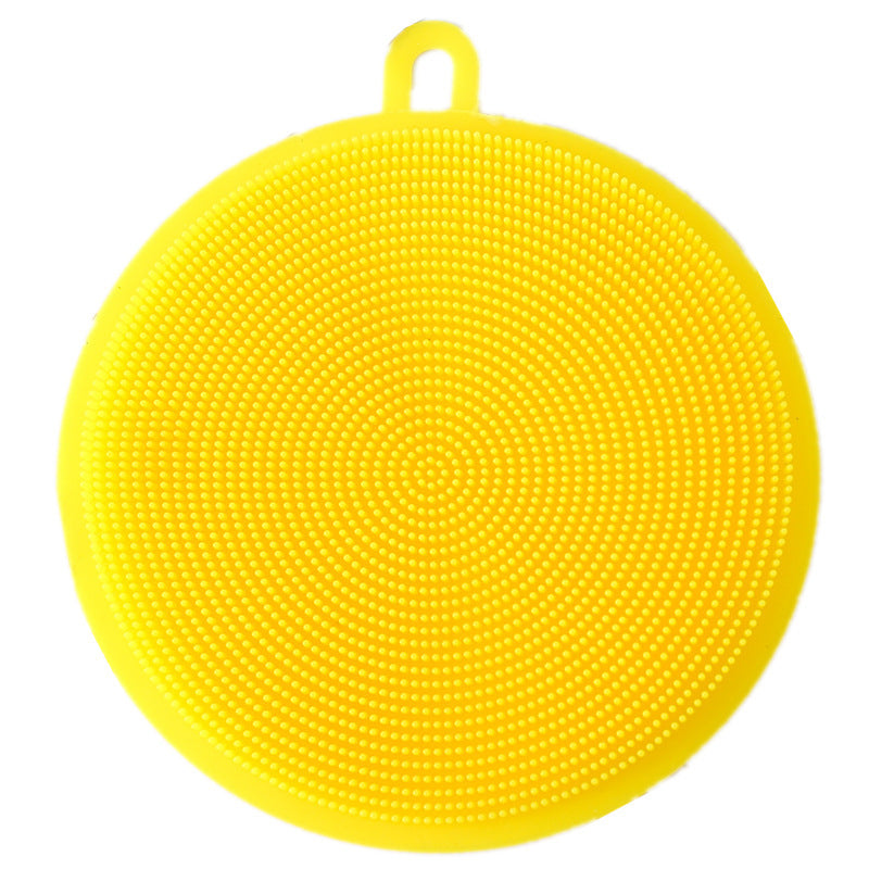 Silicone dishwashing brush