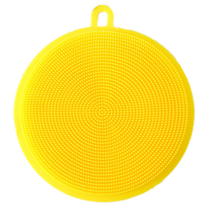 Silicone dishwashing brush