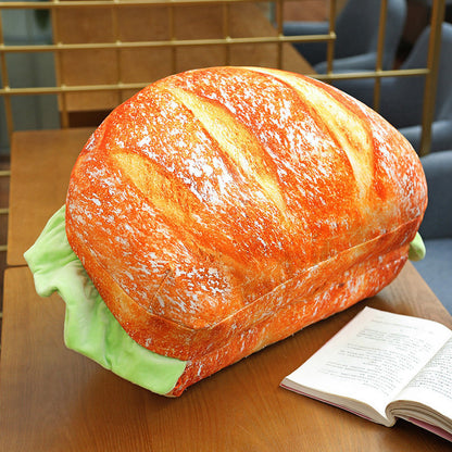 Creative Hamburger Buns Turned Into Cushions