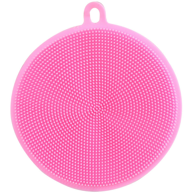 Silicone dishwashing brush