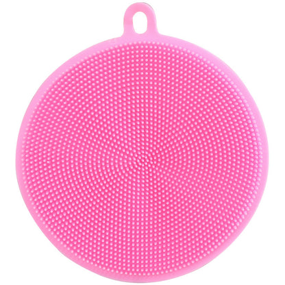 Silicone dishwashing brush