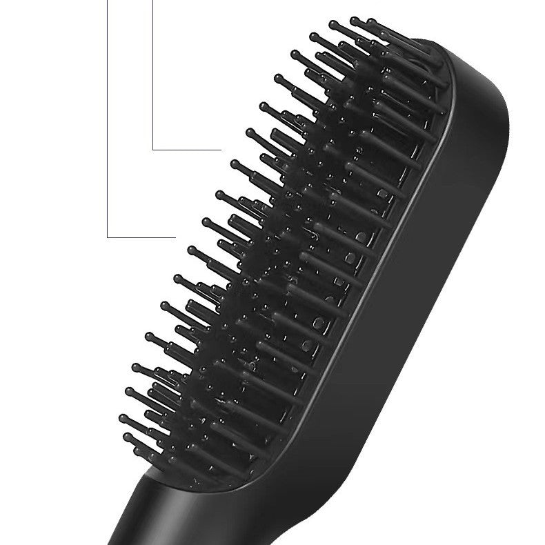 Golden Rice Three-in-one Hot Air Comb Straight Comb Rolls