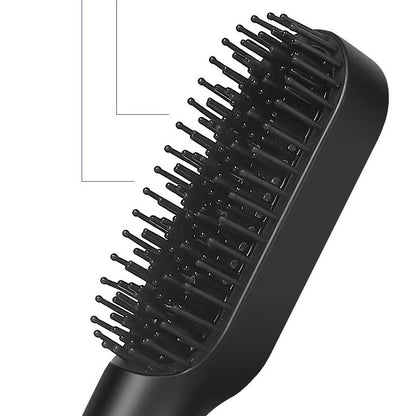 Golden Rice Three-in-one Hot Air Comb Straight Comb Rolls