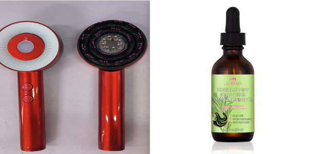 Fluffy Comb Scalp Massager Infrared Hair Care And Beauty