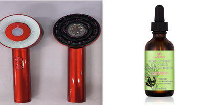 Fluffy Comb Scalp Massager Infrared Hair Care And Beauty